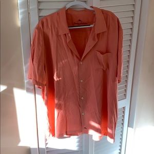 Tommy Bahama short sleeved button down shirt